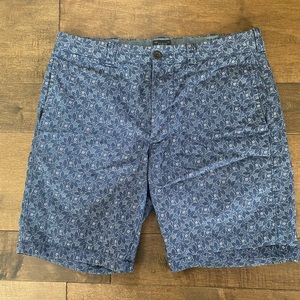 Jcrew Blue Floral Shorts